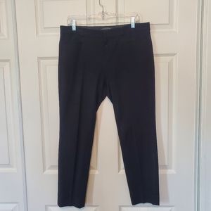 Banana Republic Sloan Trouser Ankle Length in Black - Size 10